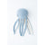 Fluffy toy Crochetts OCÉANO Light Blue Octopus 29 x 83 x 29 cm