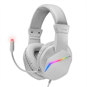 Gaming Earpiece with Microphone Mars Gaming MH122 White