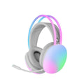 Headphones with Microphone Mars Gaming MH-GLOW White RGB