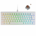 Gaming Keyboard Mars Gaming MKMINIPROWBRES White Qwerty US