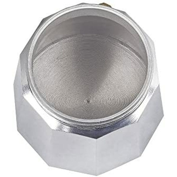 Italienische Kaffeemaschine JATA CCA6          * Silberfarben Aluminium 6 Tassen