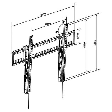 Nosilec za TV TM Electron 60 Kg 47"-90"