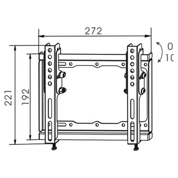 TV Halterung TM Electron 20 kg 17"-42"