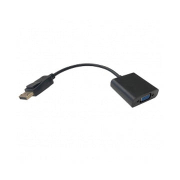 DisplayPort-zu-VGA-Adapter 3GO ADPVGA Schwarz (1 Stück)