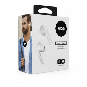 Bluetooth Headphones SPC Zion Studio White Black