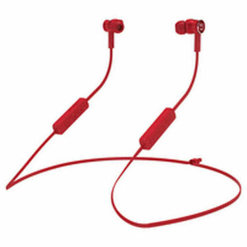 Headphones Hiditec INT010000 Bluetooth V 4.2 150 mAh Red