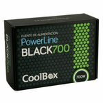 Stromquelle CoolBox COO-FAPW700-BK 700 W ATX Schwarz Blau