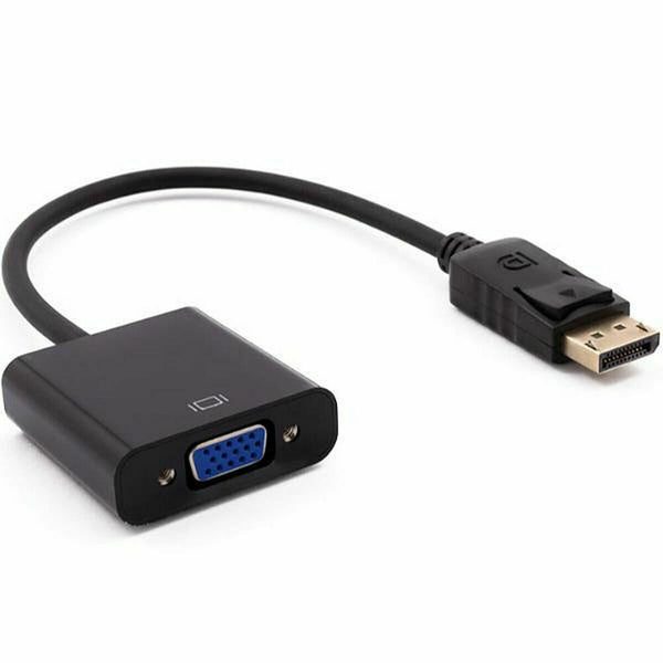 Adaptateur DisplayPort vers VGA Nilox NXADAP04 Noir