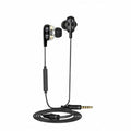Headphones with Microphone CoolBox COO-AUR-S04DD Black