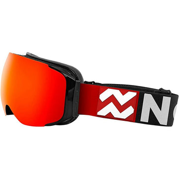 Skibrille Northweek Magnet Rot Polarisiert