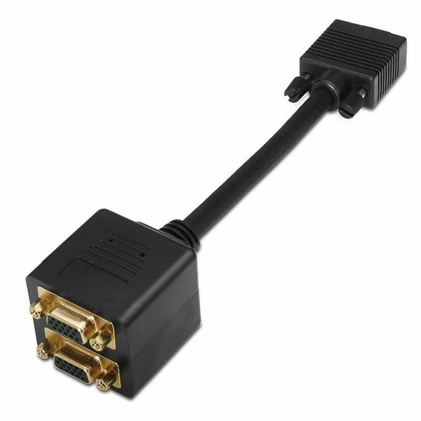 Adapter VGA v Dvojni VGA Aisens A113-0080