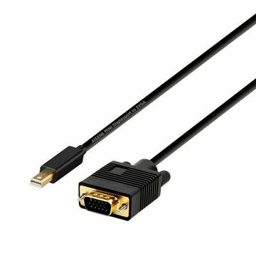 Adapter Mini DisplayPort v VGA Aisens Črna 2 m