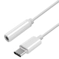 USB-C-zu-Jack 3.5 mm-Adapter Aisens A109-0384 15 cm Weiß