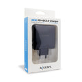 USB stenski polnilnik Aisens ASCH-2PD30QC-BK 48 W Črna USB-C