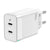 Chargeur mural Aisens ASCH-45W2P005-W Blanc 45 W (1 Unité)