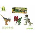 Set of Dinosaurs Sound Lights 3 Pieces