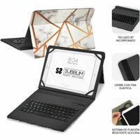 Case for Tablet and Keyboard Subblim SUBKT5-BTTW10 Multicolour macOS