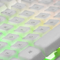 Tastatur Mars Gaming MK220WES RGB Weiß