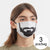 Hygienic Reusable Fabric Mask Beard Luanvi Size M Pack of 3 units