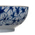 Salad Bowl 20 x 20 x 9,5 cm Porcelain Blue White