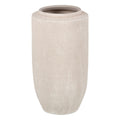 Planter Cream Ceramic Sand 21 x 21 x 40 cm