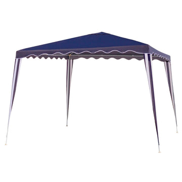 Pergola Polyester Stahl 300 x 300 x 245 cm