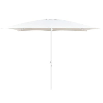 Sunshade Alba 300 x 400 cm Aluminium White