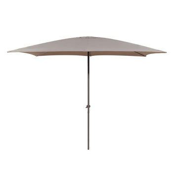 Parasol Tessa Taupe Aluminium 300 x 200 cm