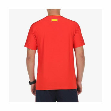 Men’s Short Sleeve T-Shirt Bullpadel Exudo  Red