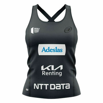 Women's Sleeveless T-shirt Bullpadel Orlas Alejandra Salazar Padel Black