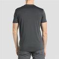 Herren Kurzarm-T-Shirt +8000 Lasten Grau