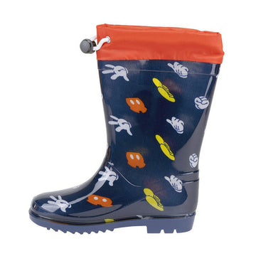 Bottes en Caoutchouc pour Enfants Mickey Mouse Bleu