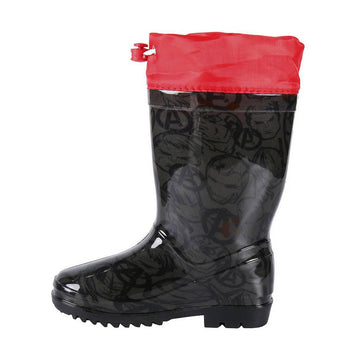 Bottes en Caoutchouc pour Enfants The Avengers Noir