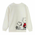 Women’s Sweatshirt without Hood Snoopy Beige S