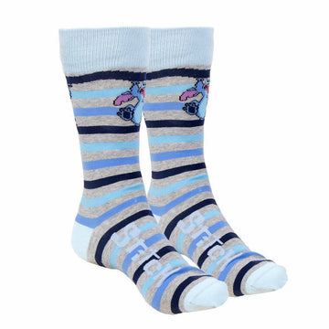 Socks Stitch Light Blue