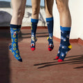 Socken Sonic Dunkelblau