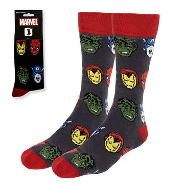 Socks Marvel Black 38-45