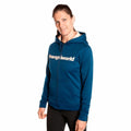 Sportjacke für Frauen Trangoworld Liena Mit Kapuze Blau