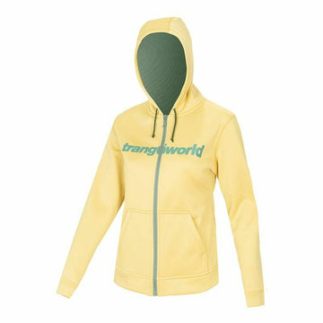 Veste de Sport pour Femme Trangoworld Liena Avec capuche Jaune