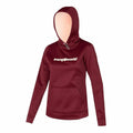 Damen Sweater mit Kapuze Trangoworld Granatrot