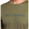 T-shirt à manches courtes homme Trangoworld Cajo Th Vert Olive