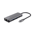 USB Hub Trust 24968 Silver 20 cm
