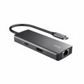 USB Hub Trust 24968 Silver 20 cm
