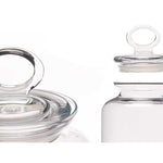 Jar Kitchen Transparent Glass Silicone 2,6 L