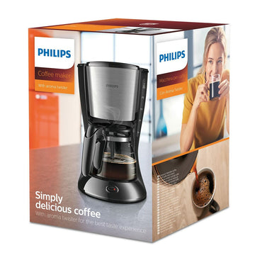 Drip Coffee Machine Philips HD7462/20 Black 1000 W 1,2 L