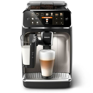 Superautomatic Coffee Maker Philips EP5447/90 Black Chrome 1500 W 15 bar 1,8 L