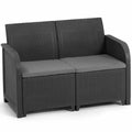 Garden sofa Allibert by KETER Sanremo Graphite