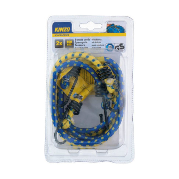 Bungee cord Kinzo Car 100 cm Ø 8 mm (2 Units)