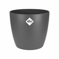 Plant pot Elho Brussels Anthracite Circular Ø 29,5 x 27,1 cm