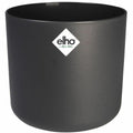 Pot Elho 24,7 x 24,7 x 23,3 cm Noir Anthracite polypropylène Plastique Rond